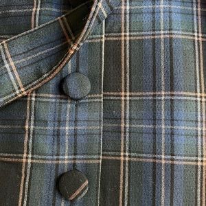 Anthropologie plaid pencil skirt